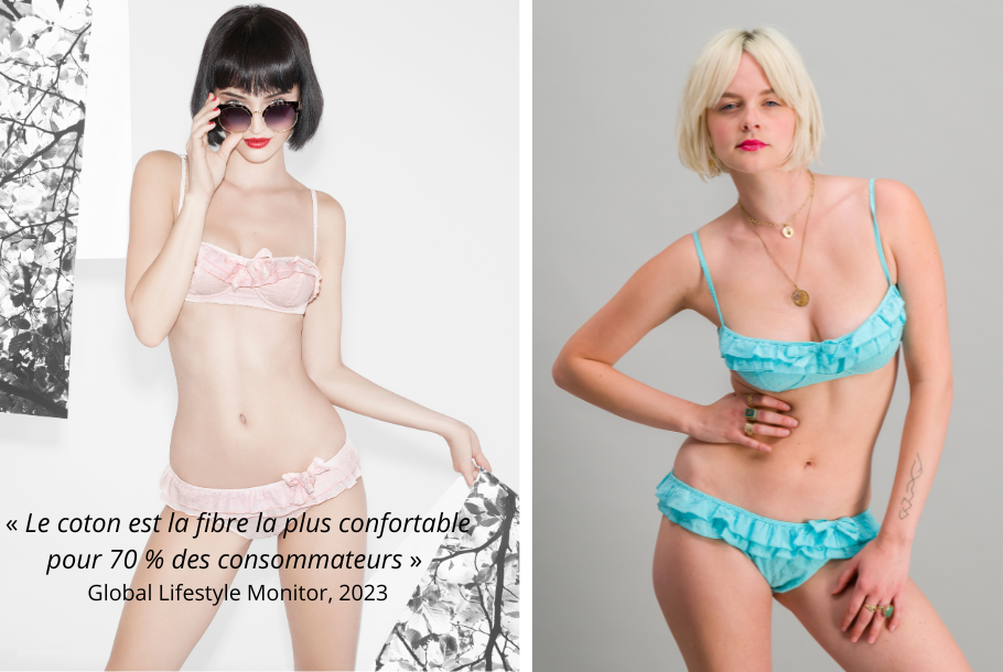 Ouate ? La corseterie en coton ?